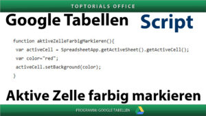 Aktive Zelle farbig markieren Vorschaubild Kopie