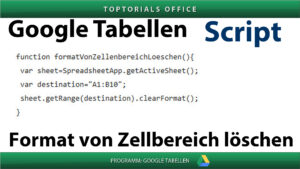 Format von Zellbereich löschen Vorschaubild
