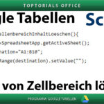 Inhalt von Zellbereich löschen Vorschaubild