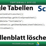 Tabellenblatt löschen Vorschaubild