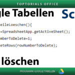 Zeile löschen Vorschaubild