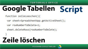 Zeile löschen Vorschaubild