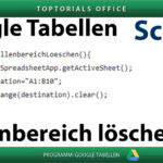 Zellenbereich löschen Vorschaubild