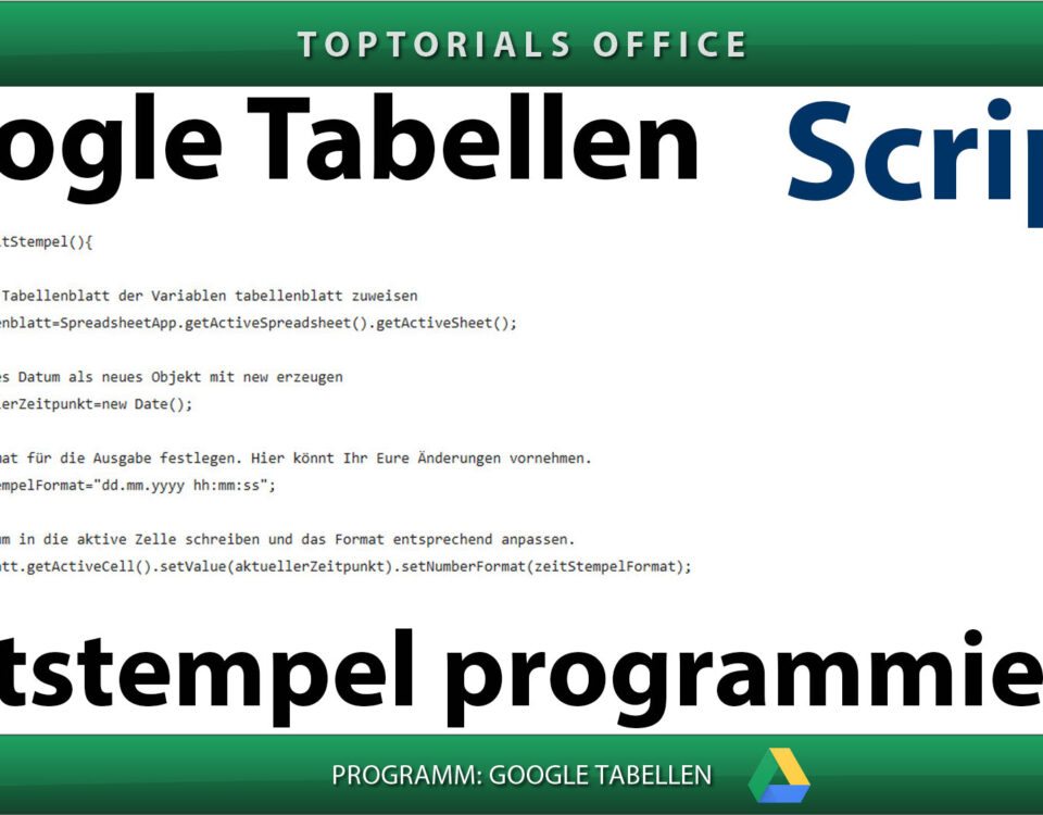 Zeitstempel programmieren Vorschaubild