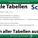 Namen aller Tabellen ausgeben Vorschaubild