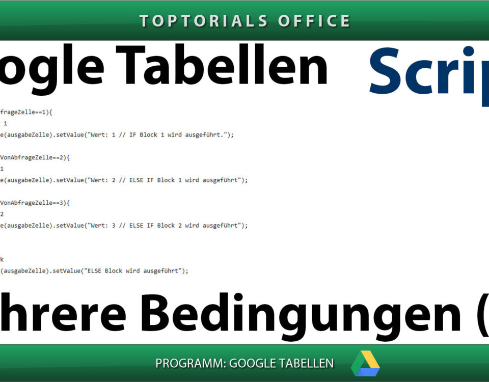 If Bedingungen Vorschaubild