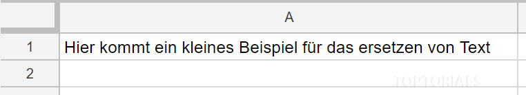 Google Script ersetzen vorher