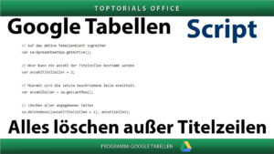 Alles löschen außer Titel Vorschaubild