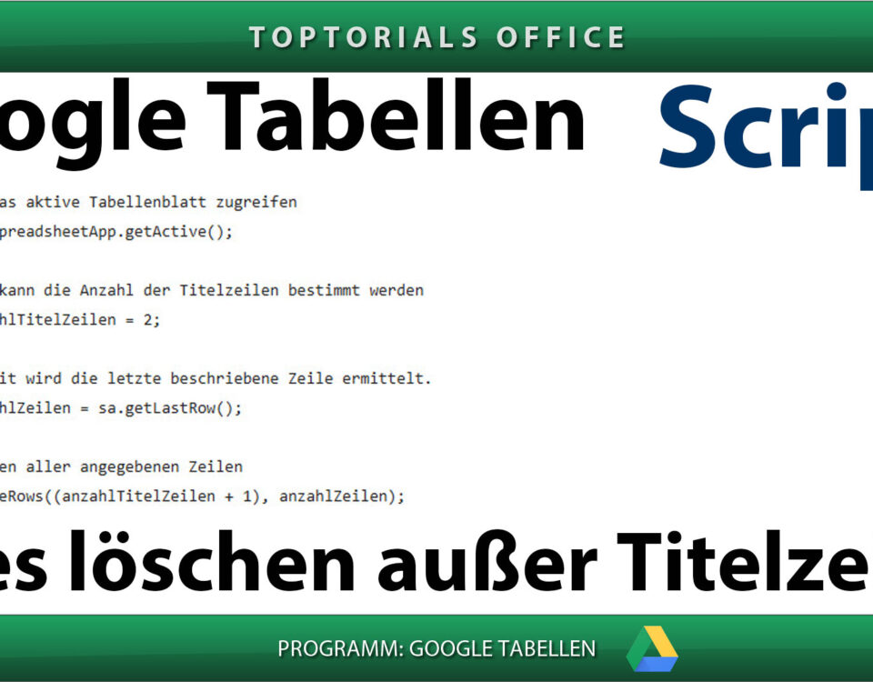 Alles löschen außer Titel Vorschaubild