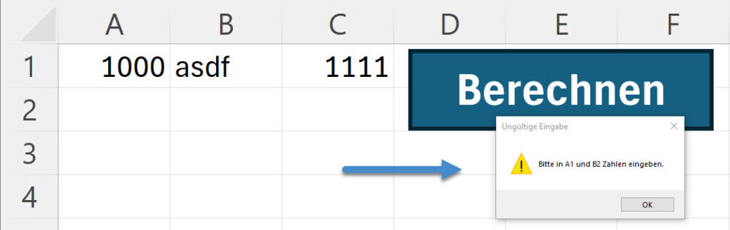 VBA Script wenn keine Zahlen eingetragen wurden