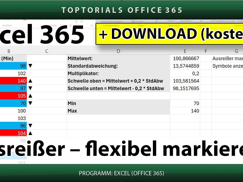 Ausreißer markieren